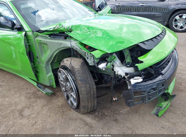 2C3CDXJG0HH603287 2017 DODGE CHARGER Green Front view