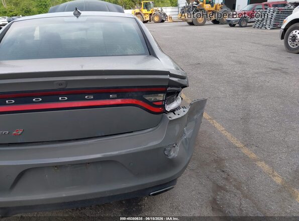2C3CDXJG0JH307952 2018 DODGE CHARGER Gray Front view