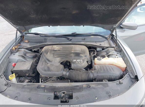 2C3CDXJG0JH307952 2018 DODGE CHARGER Gray Rear view