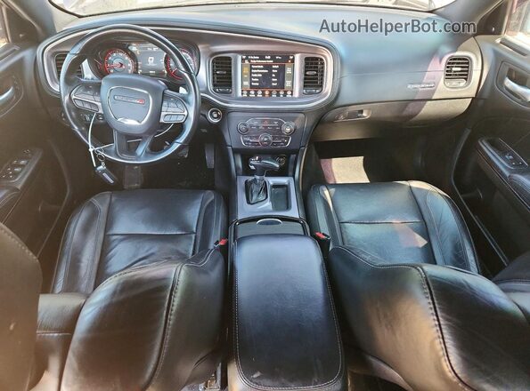 2C3CDXJG0LH163662 2020 DODGE CHARGER Gray Widok deski rozdzielczej