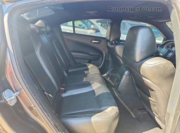 2C3CDXJG0LH163662 2020 DODGE CHARGER Gray Widok tylnych siedzeń