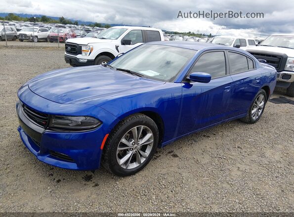 2C3CDXJG0LH193552 2020 DODGE CHARGER Blue 