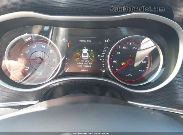 2C3CDXJG1GH147234 2016 DODGE CHARGER White უკანა სავარძლების ხედი