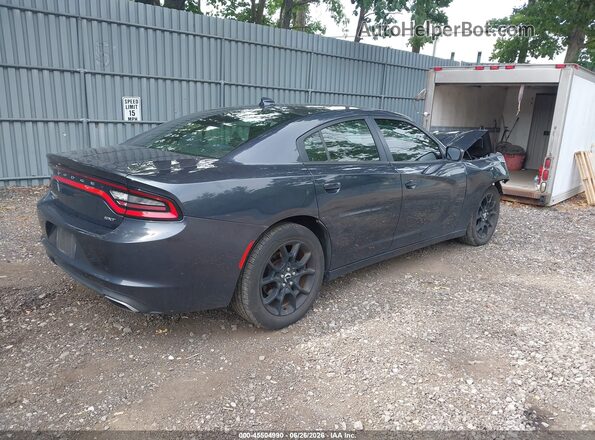 2C3CDXJG1GH341262 2016 DODGE CHARGER Gray Trasero derecho