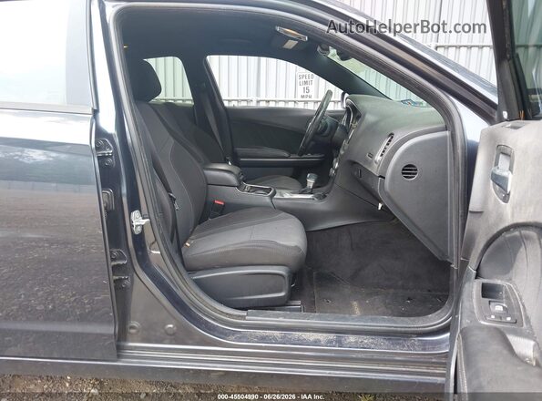 2C3CDXJG1GH341262 2016 DODGE CHARGER Gray Vista interior delantera