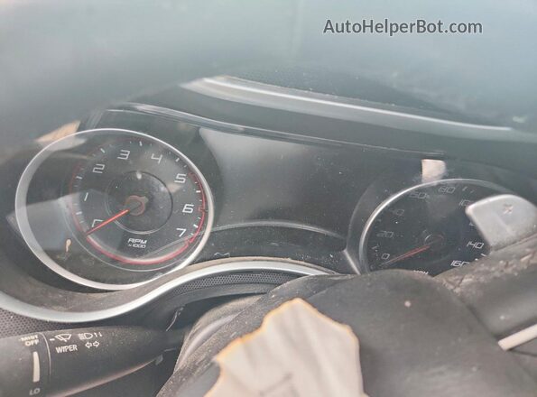 2C3CDXJG1HH559719 2017 DODGE CHARGER Белый Вид щитка приборов
