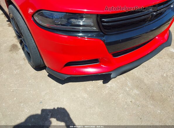 2C3CDXJG1JH115388 2018 DODGE CHARGER Красный Вид спереди