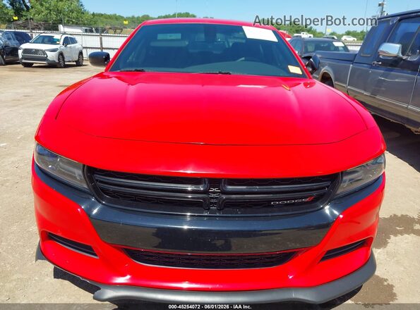 2C3CDXJG1JH115388 2018 DODGE CHARGER Красный Вид щитка приборов