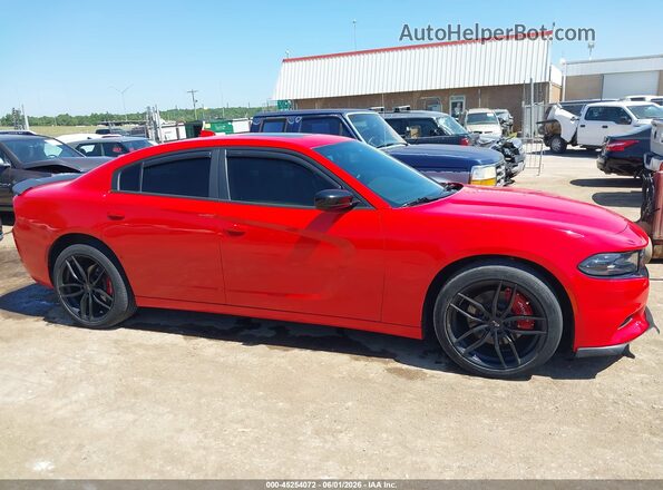 2C3CDXJG1JH115388 2018 DODGE CHARGER Красный Вид задней части салона