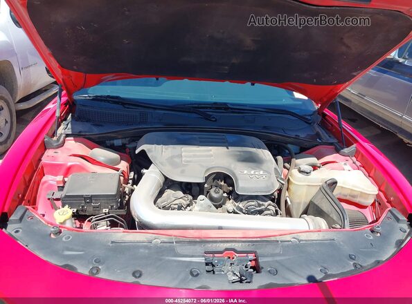 2C3CDXJG1JH115388 2018 DODGE CHARGER Красный Вид сзади
