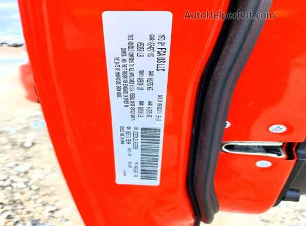 2C3CDXJG1JH337834 2018 DODGE CHARGER Orange 
