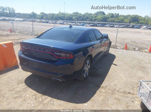 2C3CDXJG2HH529631 2017 DODGE CHARGER Blue Հետևի աջ