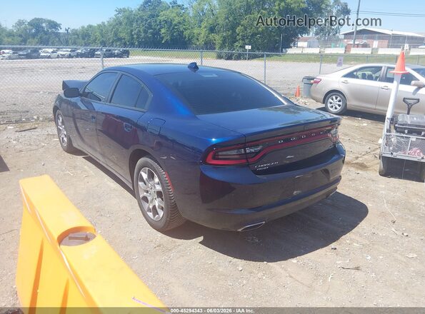 2C3CDXJG2HH529631 2017 DODGE CHARGER Blue Հետևի ձախ