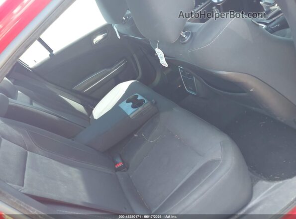 2C3CDXJG2HH567716 2017 DODGE CHARGER Red VIN კოდის სტიკერის ხედი