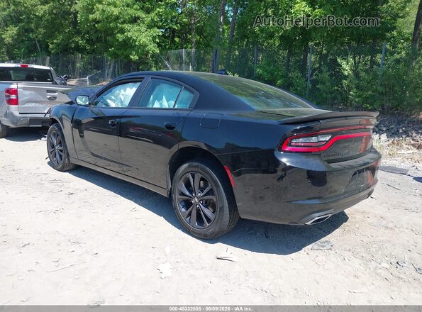2C3CDXJG3MH620109 2021 DODGE CHARGER Черный Задняя левая четверть