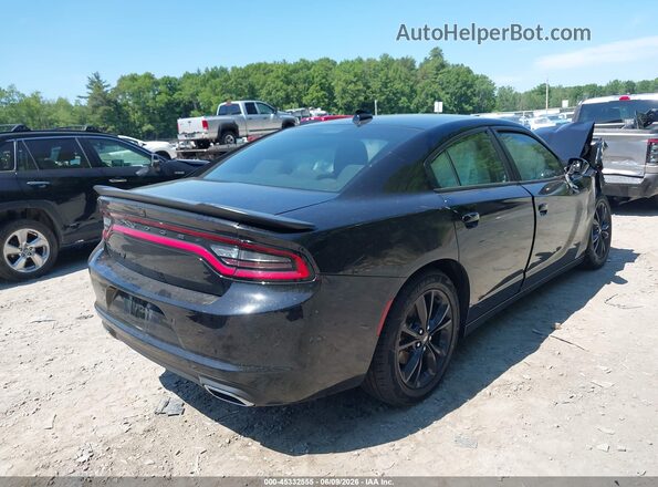 2C3CDXJG3MH620109 2021 DODGE CHARGER Черный Задняя правая четверть