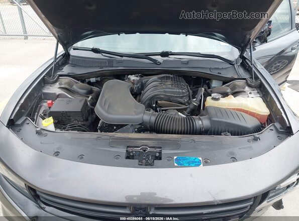 2C3CDXJG3PH636735 2023 DODGE CHARGER Gray უკანა ხედი