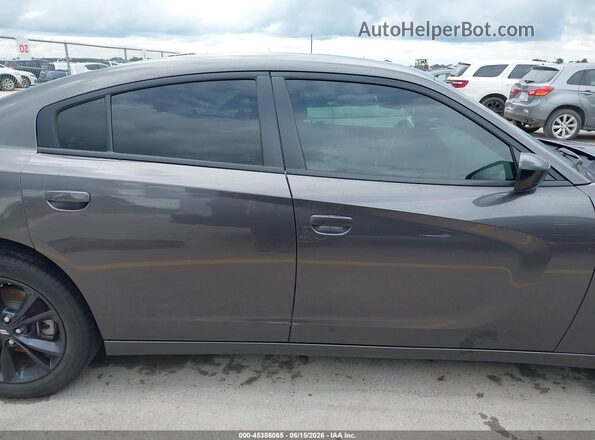 2C3CDXJG3PH636735 2023 DODGE CHARGER Gray უკანა სალონის ხედი