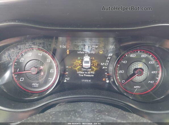 2C3CDXJG4JH126756 2018 DODGE CHARGER Белый Вид задних сидений