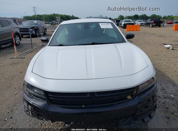 2C3CDXJG4JH126756 2018 DODGE CHARGER Белый Вид задней части салона