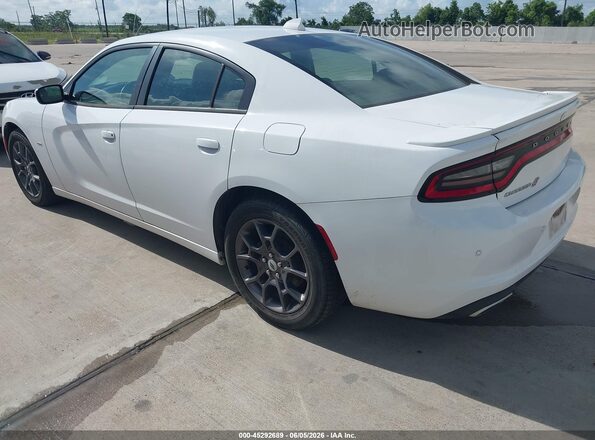 2C3CDXJG4JH198699 2018 DODGE CHARGER Белый Задняя левая четверть