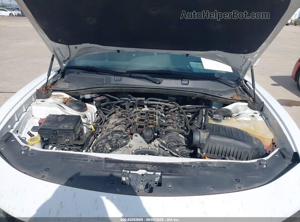 2C3CDXJG4JH198699 2018 DODGE CHARGER Белый Вид сзади