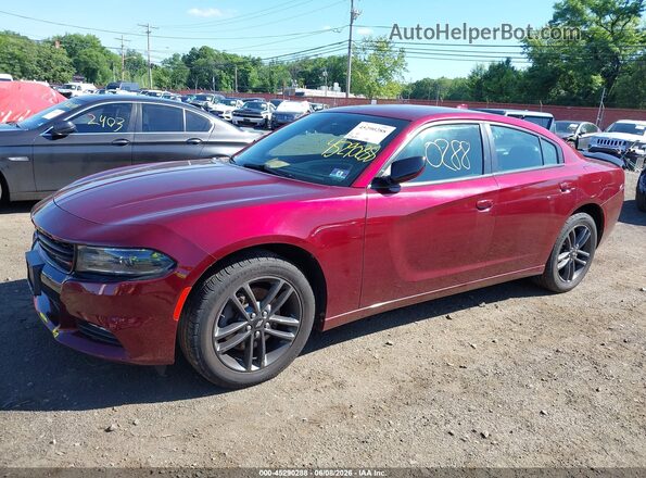 2C3CDXJG4KH600982 2019 DODGE CHARGER Бордовый 