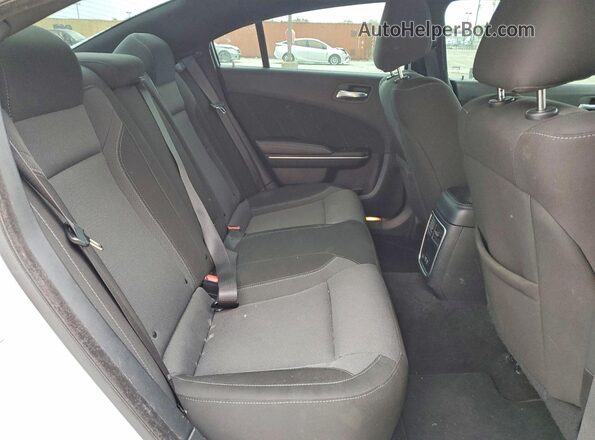 2C3CDXJG4MH683123 2021 DODGE CHARGER White Rear seats view