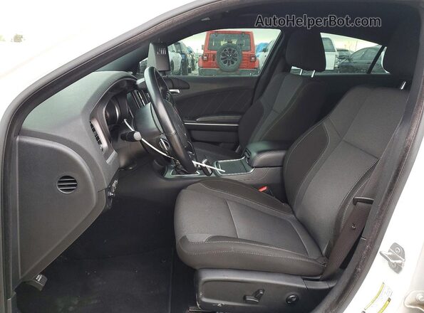 2C3CDXJG4MH683123 2021 DODGE CHARGER White Front interior view