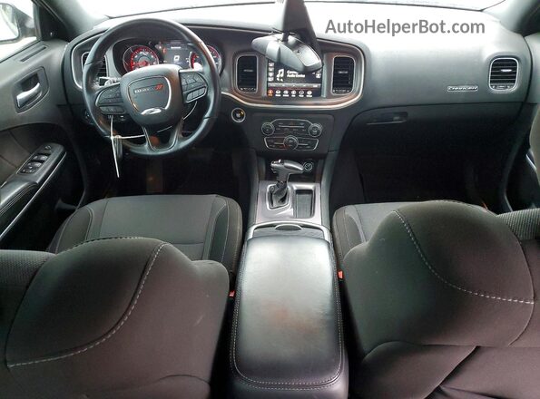 2C3CDXJG4MH683123 2021 DODGE CHARGER White Dashboard view