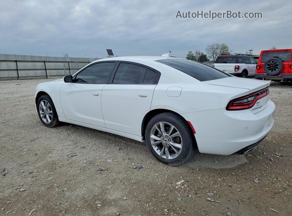2C3CDXJG4MH683123 2021 DODGE CHARGER White Rear left