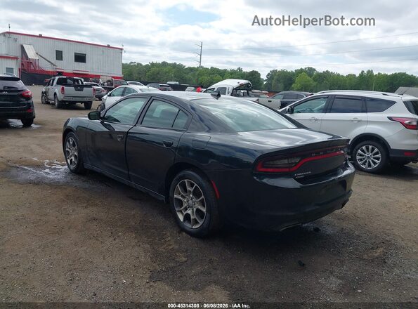 2C3CDXJG5GH324335 2016 DODGE CHARGER Black Задня ліва чверть