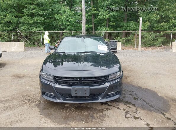 2C3CDXJG5GH324335 2016 DODGE CHARGER Black Вид щитка приладів