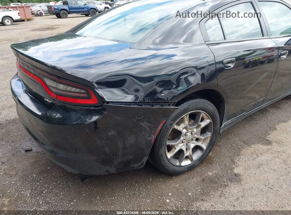 2C3CDXJG5GH324335 2016 DODGE CHARGER Black Вид спереду