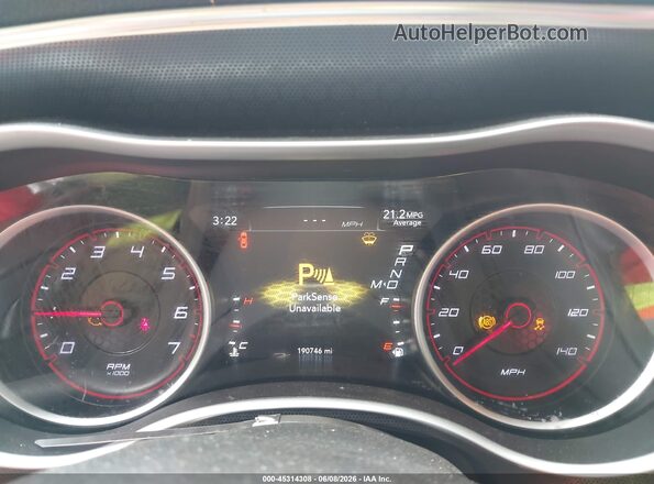 2C3CDXJG5GH324335 2016 DODGE CHARGER Black Вид задніх сидінь