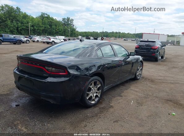 2C3CDXJG5GH324335 2016 DODGE CHARGER Black Задня права чверть