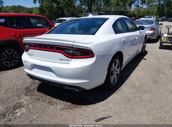 2C3CDXJG6GH134611 2016 DODGE CHARGER White Задня права чверть