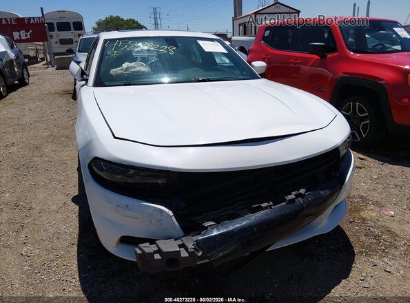 2C3CDXJG6GH134611 2016 DODGE CHARGER White Вид спереду