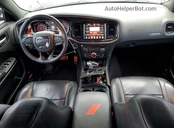 2C3CDXJG6GH206410 2016 DODGE CHARGER Черный Вид панели приборов