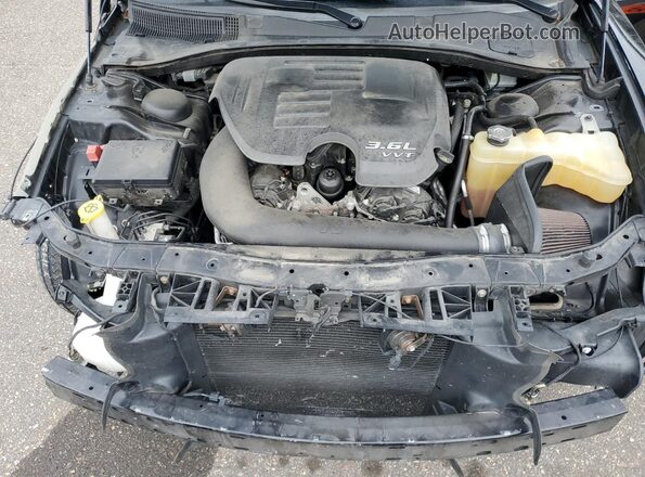 2C3CDXJG6GH206410 2016 DODGE CHARGER Черный Вид задней части салона