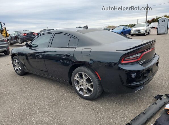 2C3CDXJG6GH206410 2016 DODGE CHARGER Черный Задняя левая четверть