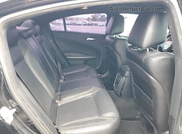 2C3CDXJG6GH206410 2016 DODGE CHARGER Черный Вид задних сидений