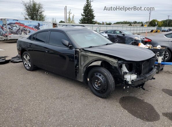 2C3CDXJG6GH206410 2016 DODGE CHARGER Черный Передняя правая четверть