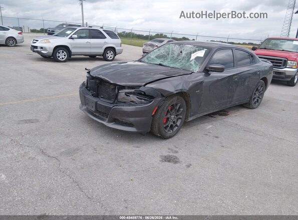 2C3CDXJG6JH158978 2018 DODGE CHARGER Silver Vista tres cuartos delantera izquierda