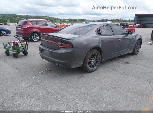2C3CDXJG6JH158978 2018 DODGE CHARGER Silver Trasero derecho