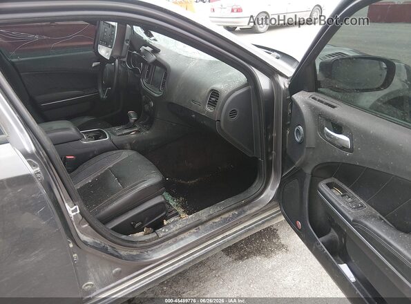 2C3CDXJG6JH158978 2018 DODGE CHARGER Silver Vista interior delantera