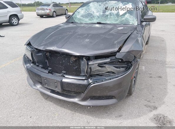 2C3CDXJG6JH158978 2018 DODGE CHARGER Silver Vista interior trasera