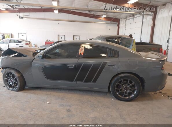 2C3CDXJG6JH274360 2018 DODGE CHARGER Gray Widok wnętrza 360 stopni