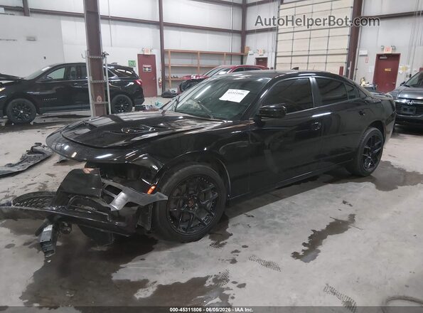 2C3CDXJG6KH653876 2019 DODGE CHARGER Black Front left