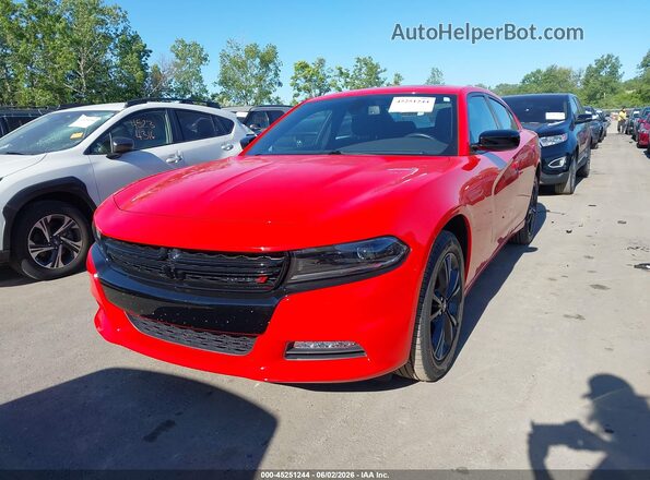 2C3CDXJG6PH520008 2023 DODGE CHARGER Orange წინა მარცხენა ხედი სამი მეოთხედიდან